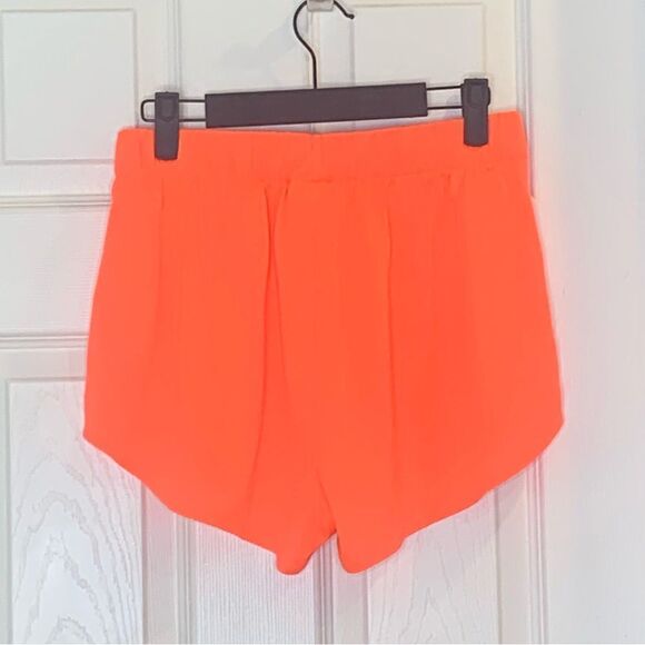Gymshark Running Shorts Orange Size Small High Rise - Picture 8 of 8